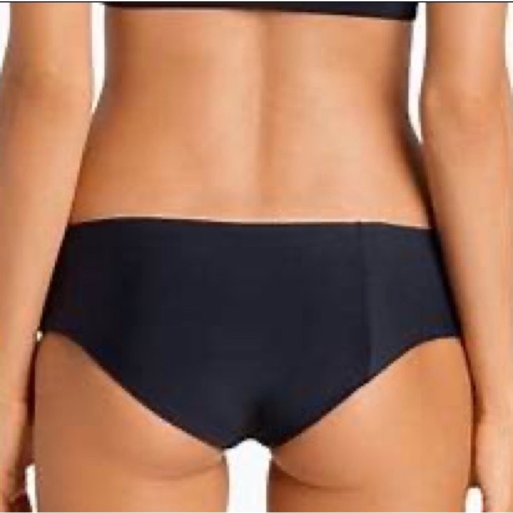 Boys + Arrows Wallace Full Bikini Bottom Jet Black